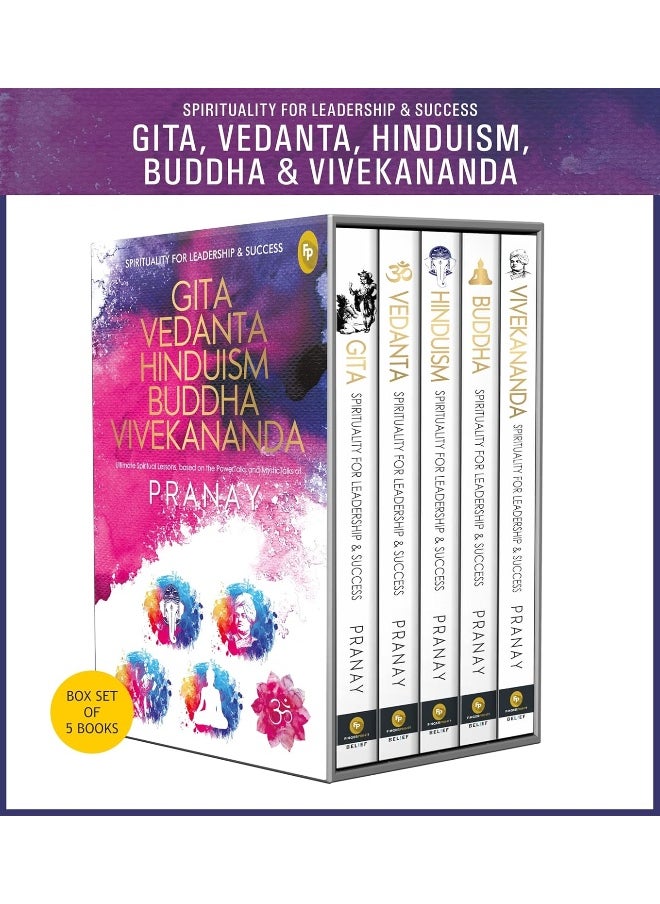 null - Spirituality For Leadership & Success (Box-Set of 5 Books): Gita, Vedanta, Hinduism, Buddha, Vivekananda - Image 1