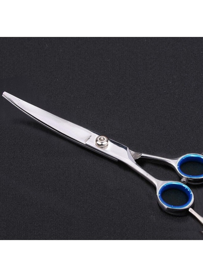Zigman Cigeman Pet Grooming Scissors, Double Curved Upper And Lower Blades, Universal 7-inch Professional T Scissors For Dogs, Suitable For Teddy And Golden Retriever, For Home Use - Image 5
