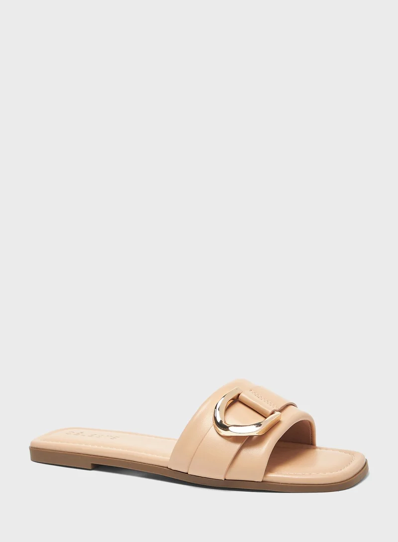 Celeste Single Strap Flat Sandals