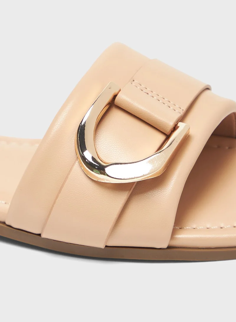 Celeste Single Strap Flat Sandals