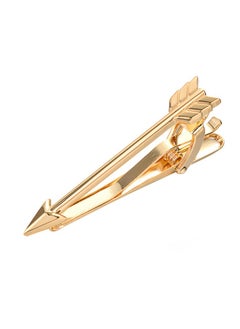 Arrow Tie Clips For Men 14K Gold Plated Tie Bars For Mens