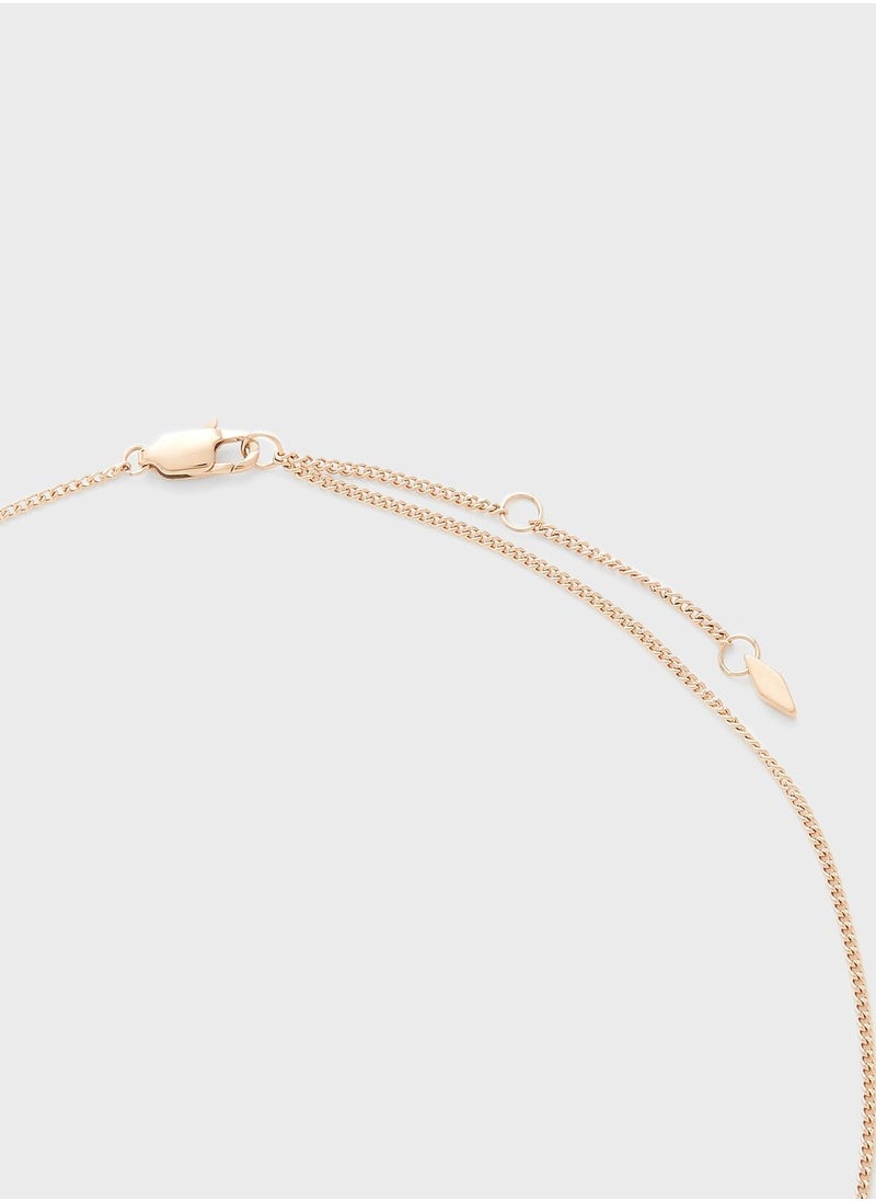 FOSSIL - Heart Detail Necklace - Image 1