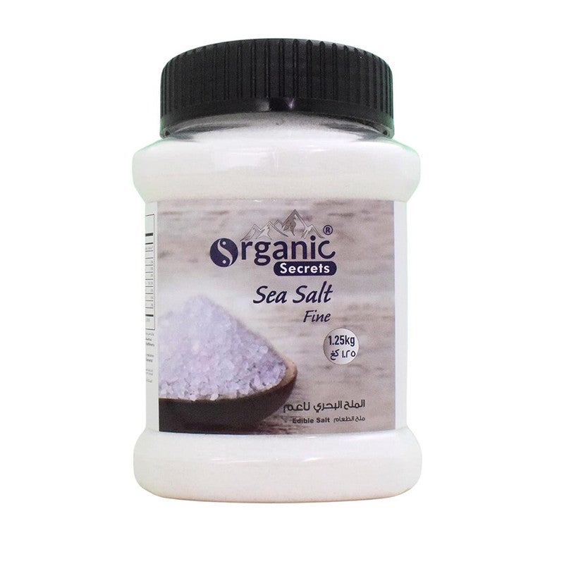 Organic Secrets أورجانيك سيكرتس ملح البحر الناعم 1.25 كجم - Image 1