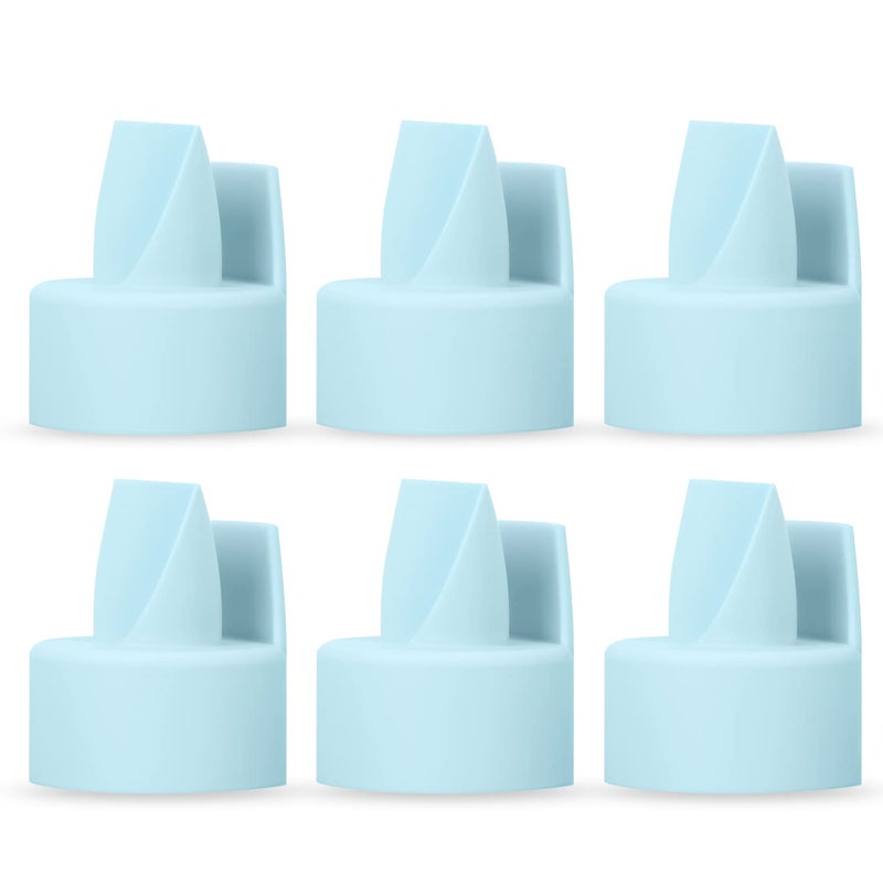 6Count Papablic Duckbill Valves for Spectra S1 Spectra S2 Spectra 9 Plus Replaceable Duckbill Valves for Spectra Duckbill Valves Compatible with Spectra Pump Parts BPADEHP Free Blue