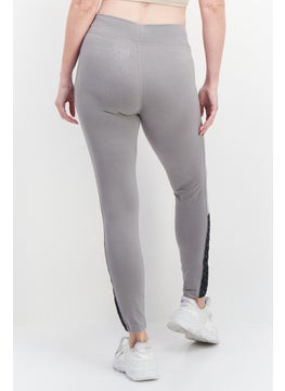 Ufc Women Sportswear Fit Brand Logo Training Tights, Grey  - Image 4