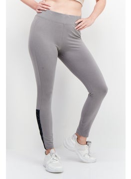 Ufc Women Sportswear Fit Brand Logo Training Tights, Grey  - Image 1