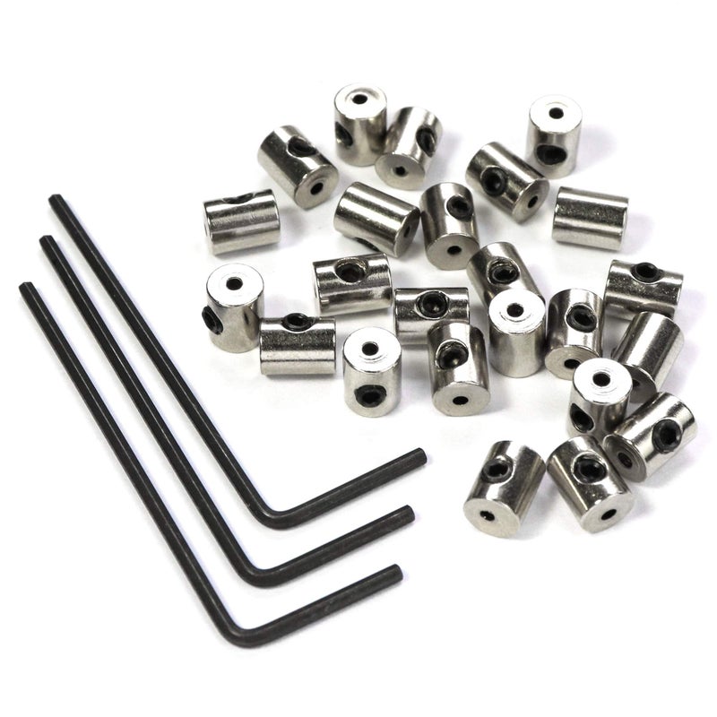Pin Keepers Pin Locks Locking Clasp Pin Backs with Wrench 48 Pieces