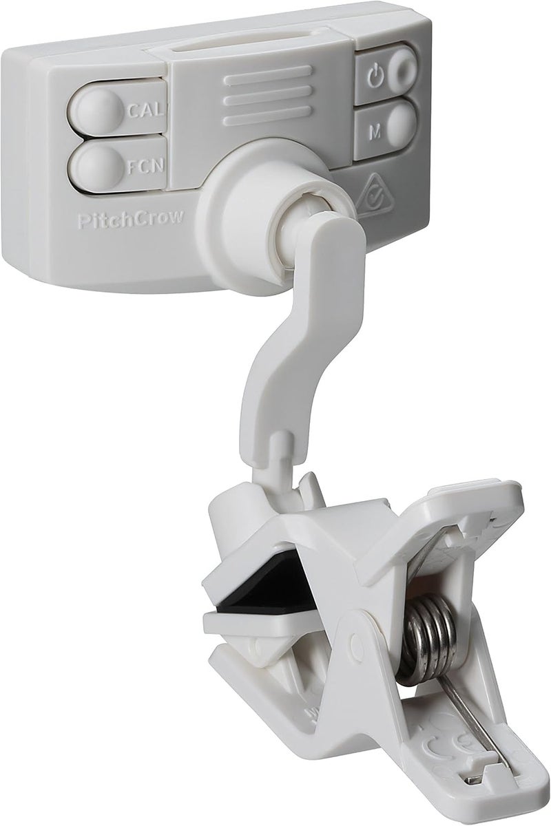 Korg AW-4G-WH Pitchcrow Clip-on Guitar Tuner - White - Image 3