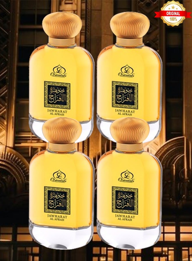 Oriental 4 Pieces Jawharat Al Afrah Perfume 100ml EDP - Image 1