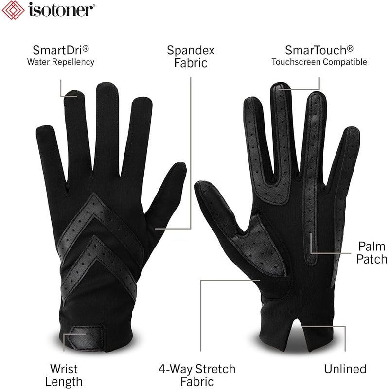 ISOTONER Women's Winter Gloves, One Size - Image 2