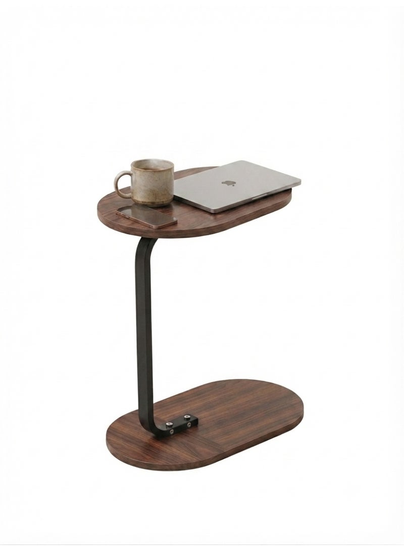 Modern Wooden Side Table with a stylish design, multifunctional accent table for living room, bedroom and office, easy to assemble and perfect for home decor. - Image 1