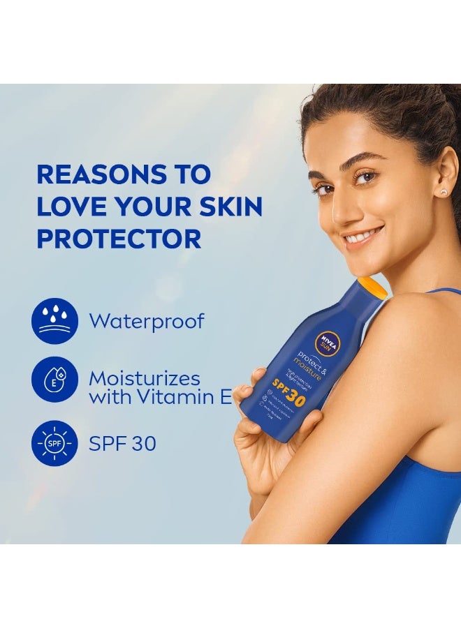 نيفيا واقي شمس نيفيا للرجال والنساء، ٧٥ مل، بعامل حماية ٣٠، لحماية فورية من أشعة الشمس، للبشرة العادية | نظام حماية من الأشعة فوق البنفسجية الطويلة والمتوسطة (PA++) | مقاوم للماء | عبوة من قطعة واحدة - Image 5