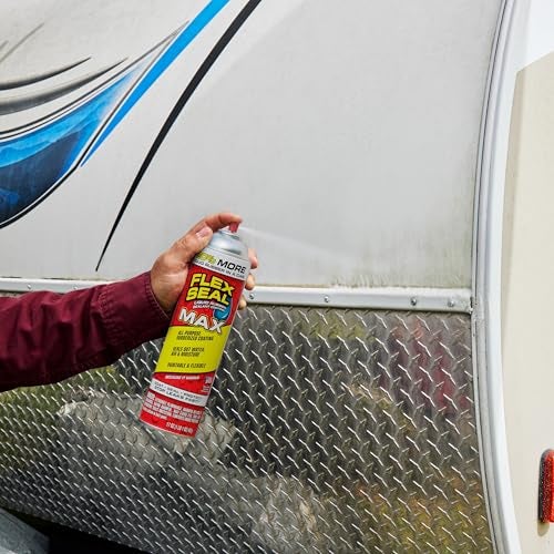 Flex Seal MAX, 17 oz, 2-Pack, Black, Stop Leaks Instantly, Waterproof Rubber Spray On Sealant Coating, Perfect for Gutters, Wood, RV, Campers, Roof Repair, Skylights, Windows, and More - Image 4