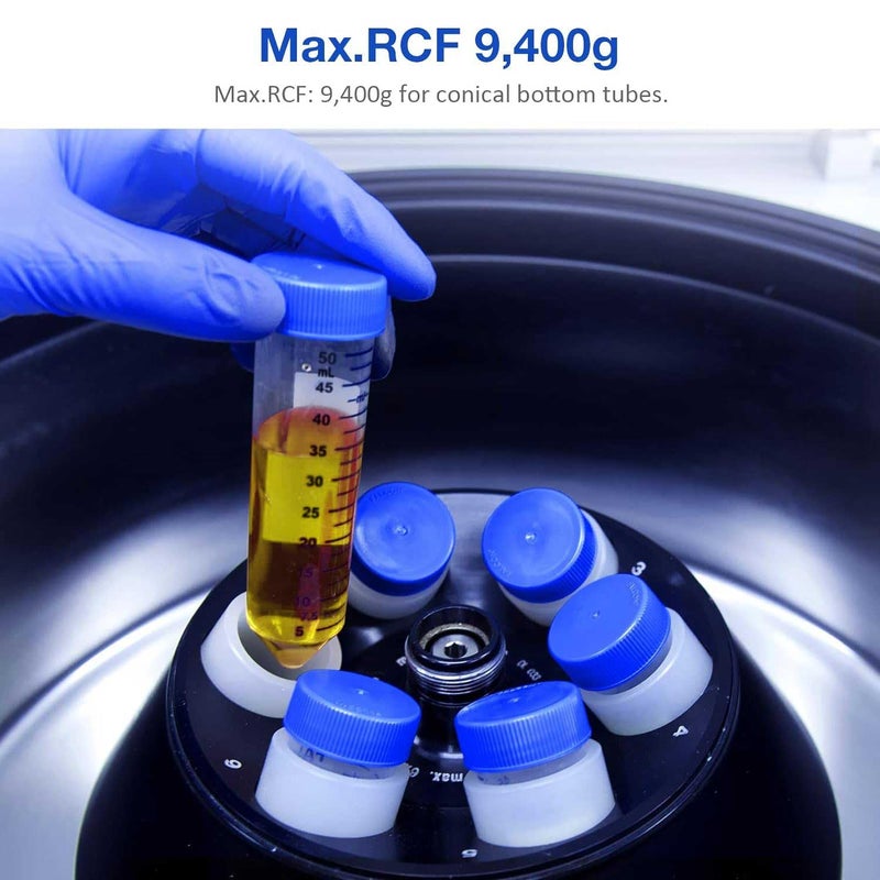 Simpure Centrifuge Tubes 15mL, Conical Tubes Sterile 50 PCS, Polypropylene, Leak-Proof Screw Caps, Plastic Container with Graduated and Write Marks, Non-pyrogenic, DNase/RNase Free, Human DNA-Free - Image 5