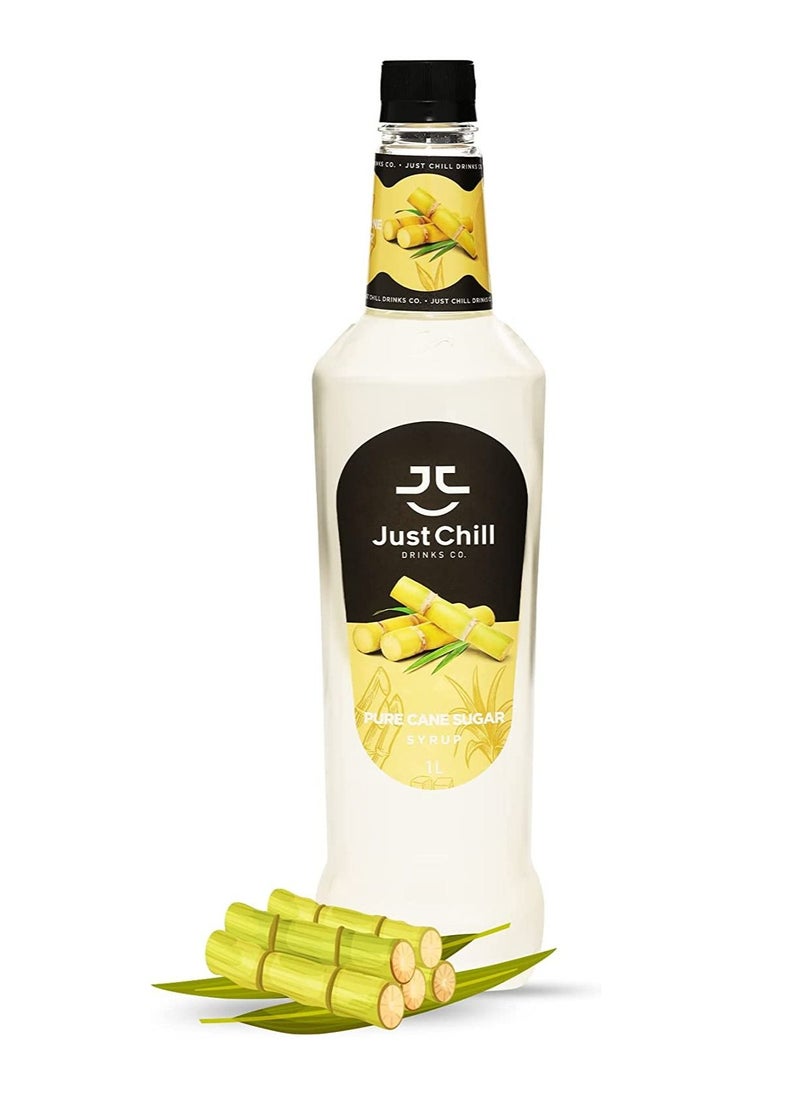 Just Chill Drinks Co. - Sugarcane Syrup 1 Litre - Image 1