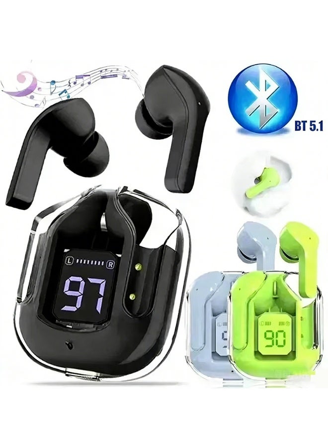 Bluetooth Earphone,With LED Power Digital Display,Waterproof Sports Outdoor In-ear Wireless Earbuds For Smart Phone Xiaomi Samsung Games Music - Image 1
