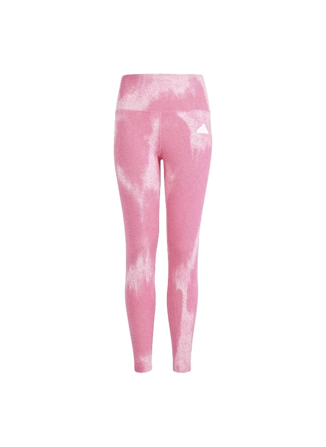 Adidas adidas Jg Fi Aop 7/8Le Pink Training Tights 7-8Y