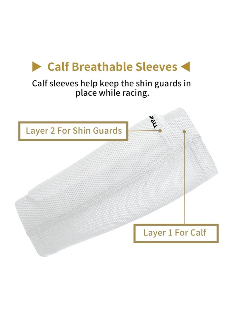 Spall Soccer Shin Guard Sleeves With Optimized Insert Pocket Shin Pad Compression Sleeves Leg Performance Support For Youth And Adults  - Image 2