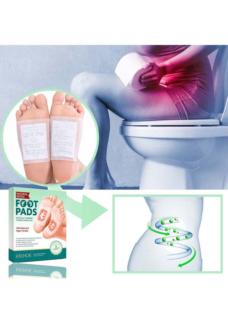 SOL LORA 10-Piece Cleansing Detox Foot Patches - Image 5