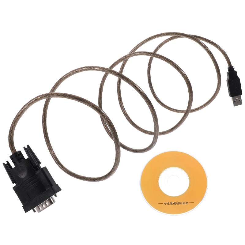 1Pc USB to COM Serial Cable 9 Pin Serial Line Serial Port Adapter - Image 1