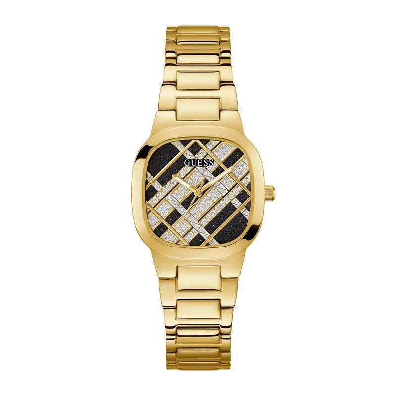 Guess Women’s Watch Gold Tone Case Quartz GW0600L2 - Image 1