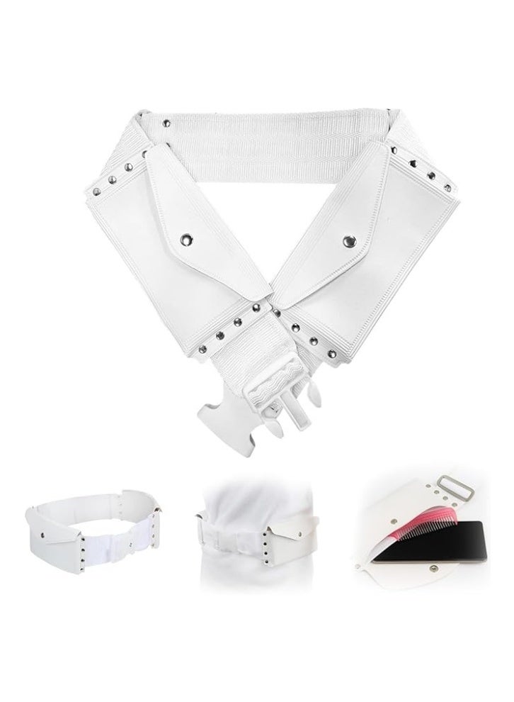 حزام إحرام للحج والعمرة، حزام خصر قابل للتعديل مع جيوب مضادة للصوص، تصميم بإبزيم، حقيبة خصر للصلاة، يناسب حتى 47 بوصة (120 سم)، سهل الاستخدام، قماش متين، هدية مثالية للعام الجديد - Image 1