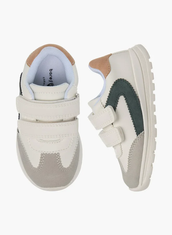 بيرفيت أحذية رياضية للأولاد بشريط لاصق وتصميم متباين