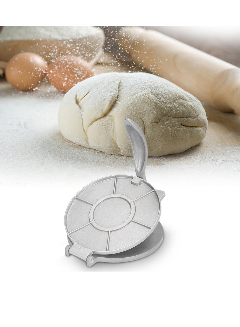 Hand Pressed Pie Press Tortilla Press - 7.7 Inch Rust Proof Food Grade Safety Material Use safely Heavy Duty Quesadilla Maker for Flour Tortilla Tawa Or Dosa - Image 3
