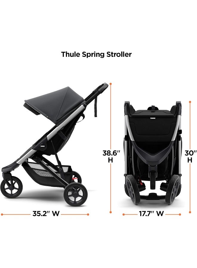 THULE عربة أطفال ثولي سبرينغ - عربة أطفال مدمجة مثالية للاستخدام اليومي - Image 3