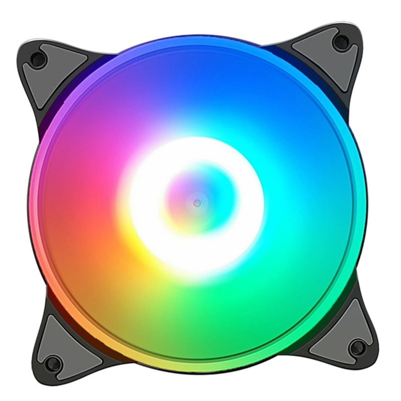 120mm RGB LED Silent Cooling Fan for Desktop PC Computer Case Chassis - Image 2