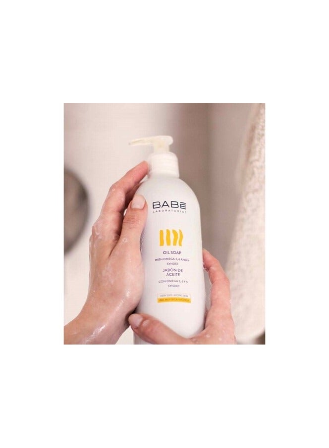 باب لابوراتوريوس زيت استحمام بابي للبشرة الجافة جدًا إلى الأتوبية 100 مل - Image 2