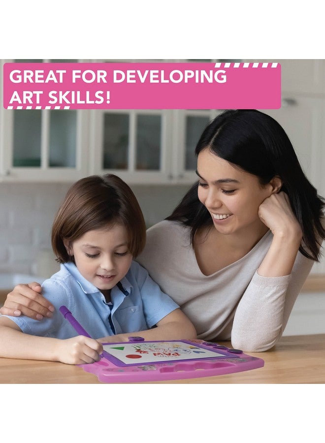 Lollipop Paw Patrol Magnetic Drawing Board With Stylus And 3 Stamps, For Girls Or Boys (Pink)… - Image 5