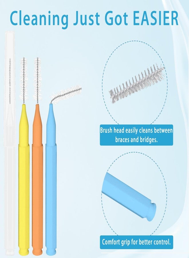 DanTicy Interdental Brushes for Teeth Cleaning, Between Teeth Flossing Floss Brushes for Teeth Interdental Brushes Between Teeth Interdental Brush Cleaners Interproximal Dental Brush 120PCS - Image 3