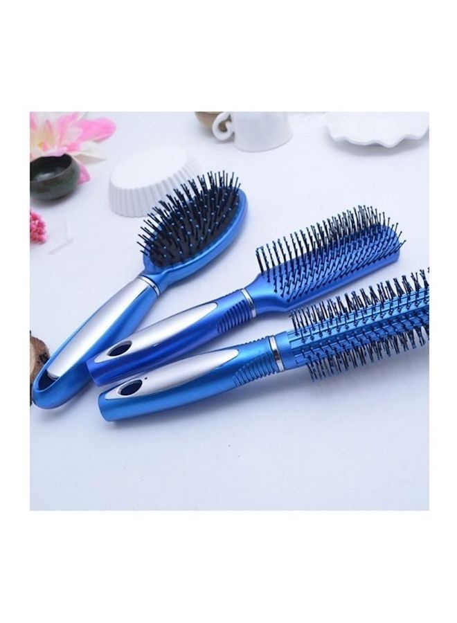 NIBEMINENT 3-Piece Air Bag Mage Comb Set Blue  - Image 1
