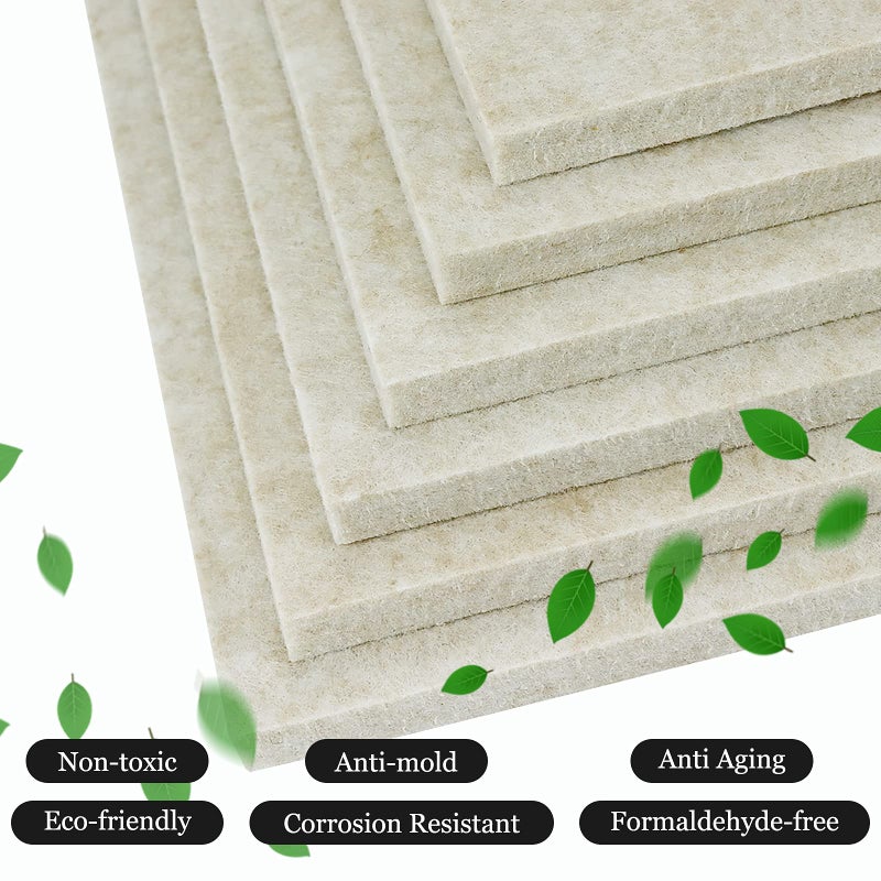 BXI Sound Absorber - 16 X 12 X 3/8 Inches 6 Pack High Density Acoustic Absorption Panel, Sound Absorbing Panels Reduce Echo Reverb, Tackable Acoustic Panels for Wall and Ceiling Acoustic Treatment - Image 5