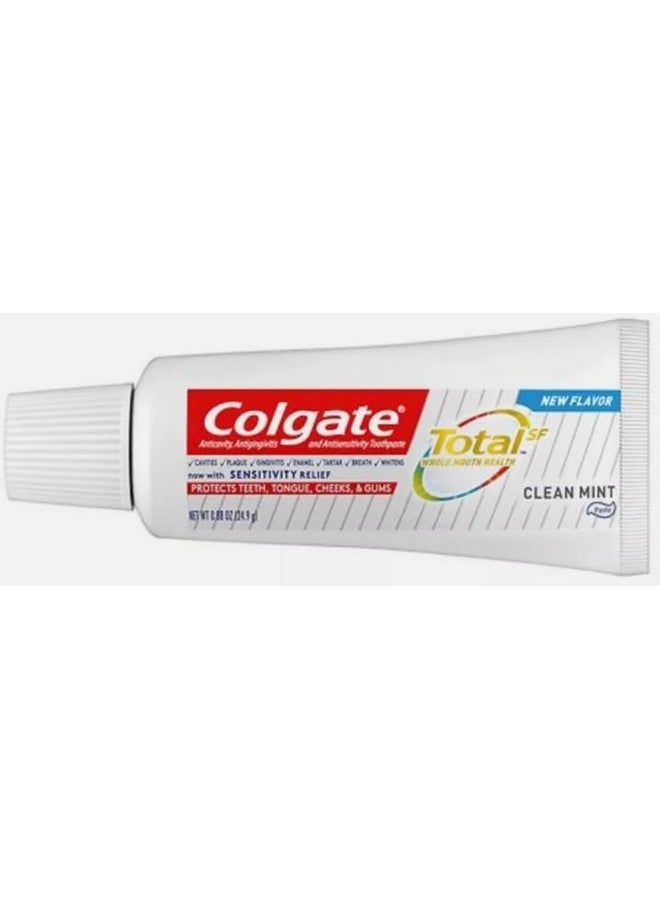 كولجيت معجون أسنان كولجيت توتال كلين مينت بنكهة النعناع 0.88 أونصة (عبوة من 4 قطع) - Image 2