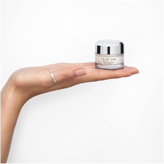 Olay Brightening Eye Cream for Dark Circles 15ml with Vitamin B3 Caffeine Suitable for All Skin Types - Image 4