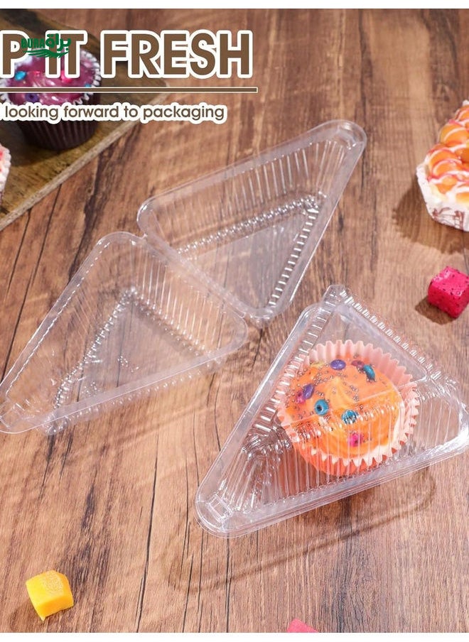 BURAQ - Triangle Dessert Cake Packaging Boxes, Suitable For Home, Bakery And Cafe - Image 1