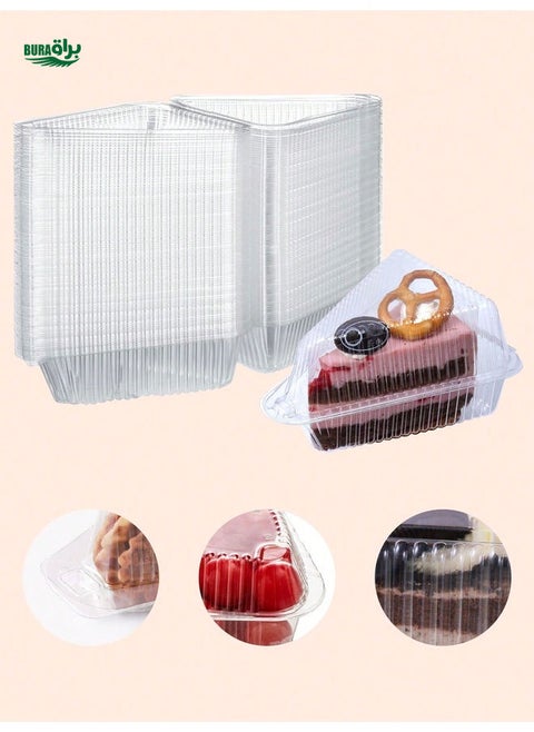 Triangle Dessert Cake Packaging Boxes, Suitable For Home, Bakery And Cafe