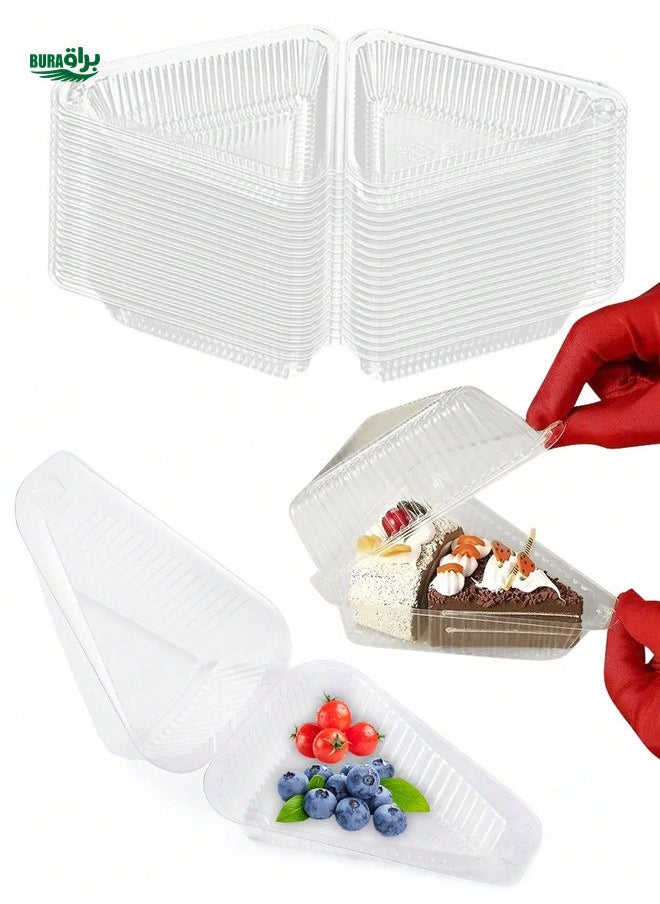 BURAQ - Triangle Dessert Cake Packaging Boxes, Suitable For Home, Bakery And Cafe - Image 1