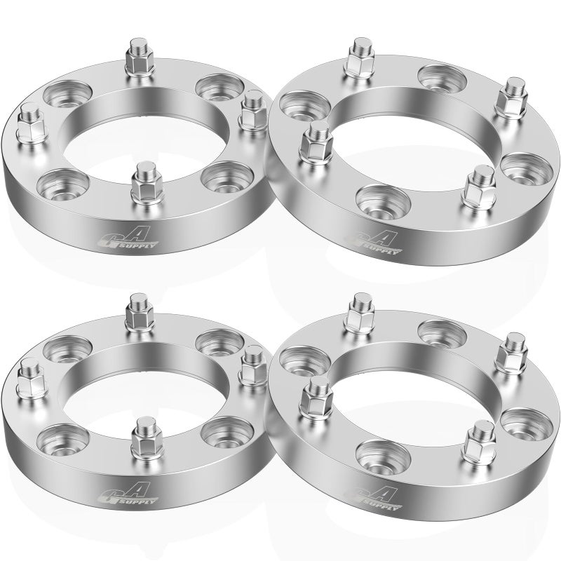 GAsupply فواصل عجلات GAsupply مقاس 1 بوصة 4x137، مسامير 12x1.5 مناسبة لدراجات Can-Am Maverick Honda 1000R 1000X 1000-3 1000-5، 25 مم، 4 مسامير، فاصل عجلات 4x137 مم، فتحة محور 110 مم، 4 قطع - Image 1