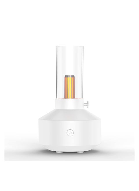 Essential Oil Diffuser, Ultrasonic Diffusers for Essential Oils, Silent Aromatherapy Mini Humidifier with Mood Light, Cool Mist Diffuser with Waterless Auto Shut-Off Protection for Home, Office