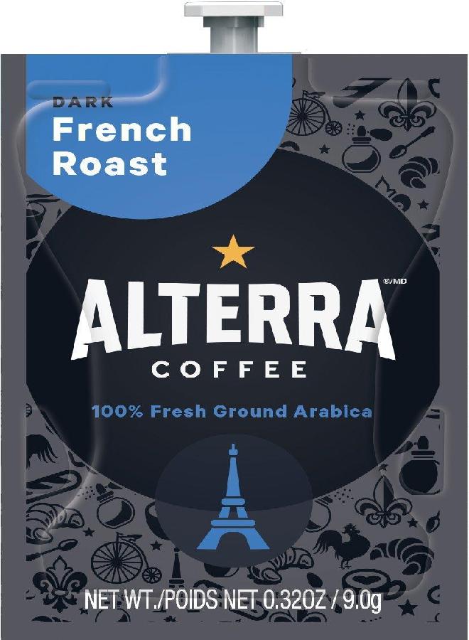 FLAVIA ALTERRA Coffee, French Roast, dark and intense, 0.32 Ounce, 20 Count (Pack of 5) - Image 2
