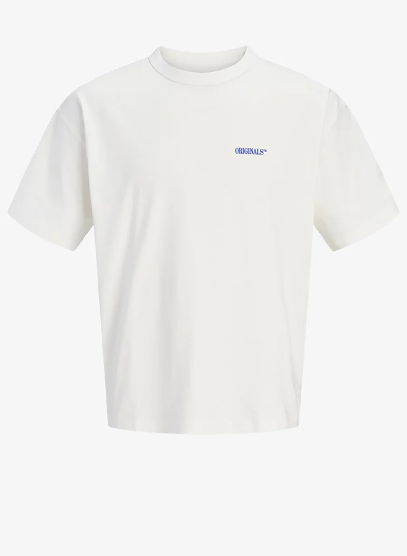 JACK & JONES  Graphic Crew Neck T-Shirt for Men | Best Price UAE