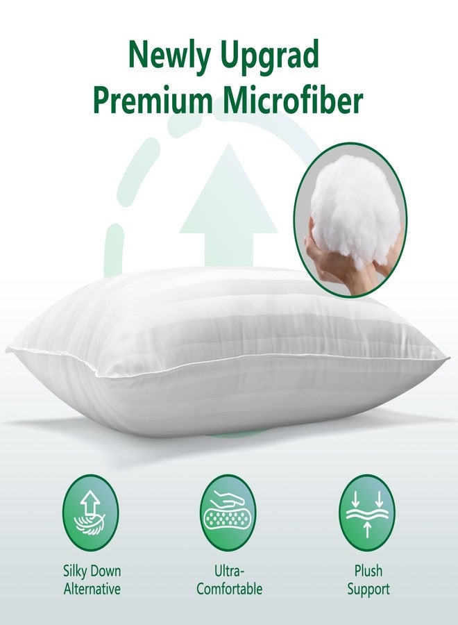 COZSINOOR Bed Pillows for Sleeping Hotel Quality Pillows King Size Premium Plush Fiber, Breathable Cooling Cover Skin-Friendly - Image 5