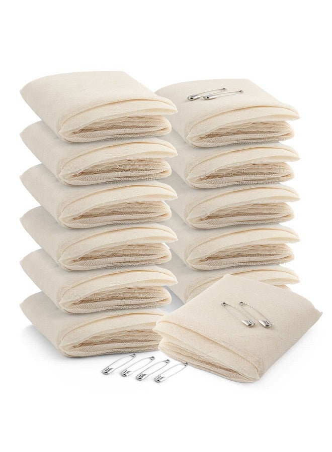 Primacare D-3680 First Aid Triangular Splint Bandage with Safety Pins for Sprain and Broken Bones Support, Latex Free Non-Woven Cotton, 40x40x56 (Pack of 12) - Image 1