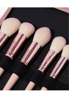 BEAUTY BAY Rose glow 18 piece brush set  - Image 4