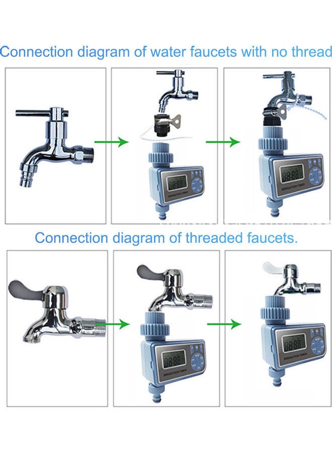NIBEMINENT Water Timer Sprinkler Faucet Green - Image 5
