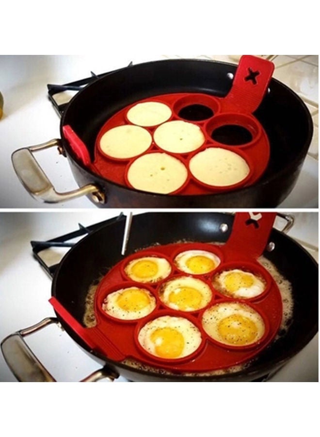 NIBEMINENT Pancake Baking Mould Red 35x16centimeter - Image 5