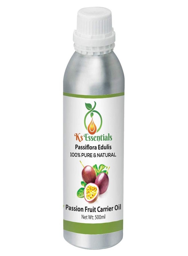 Ks Essentials 100% Pure Passion Fruit Carrier Oil (Passiflora Edulis) Natural Cold Pressed 500ml - Image 2
